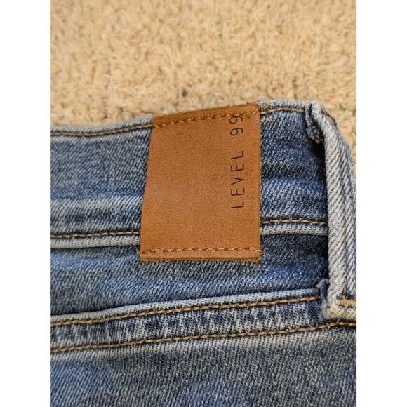 Anthropologie 12/31 Level 99 High Rise Skinny Jeans Nostalgic blue Wash 1412109 - Picture 5 of 8